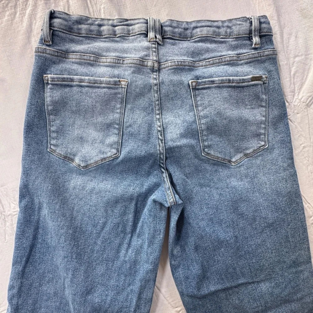 Lucky & Blessed x RR Rolling Ranch Western Trouser Fit Raw Hem Jeans 14 JE425-SW